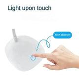 LED Reading Desk Lamp Portable Desk Lamp USB Charging Table Light Touch Dimming Learn Eye Protection Light Room Office Lighting