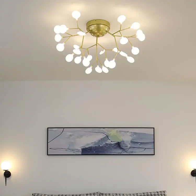 Led Chandelier Firefly Ceiling Lights Plafonnier Led Lights Plafonnier Home Living Room Kitchen Decor Dekoration Home Salon