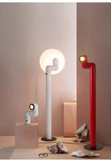 Spanish Space Age floor lamp Designer Replica Red White Water Pipe Standing Lamp For Living Room Sofa Bedroom Room Decoration