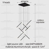 Nordic Pendant Light Modern Living Room Dining Table Lighting Lounge Hanging Restaurant Attic Chandelier Bedroom Ceiling Lamp