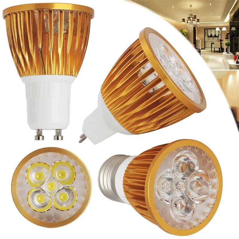 MR16 GU10 E27 E14 LED spot light lamp Dimmable LED Spotlight Bulb DC 12V 220V 110V 9W 12W 15W Lamp Warm Cool White Neutral White