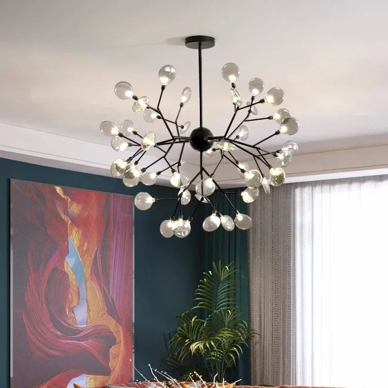 Nordic Led Creative Chandelier Modern Branch Ceiling Pendant Light For Living Room Home Decoration Lustre Indoor Lighting Lamps
