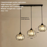 Modern crystal chandelier living room ceiling chandelier bedroom ceiling lamp hallway porch chandelier balcony foyer lighting