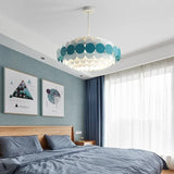 Modern Minimalist LED Colorful Pendant Light - Creative Multi-Color Ceiling Chandelier Lamp Fixture for Dining Room, Living Room & Bedroom Decor