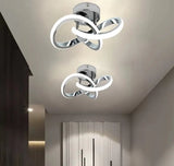 LED Strip Aisle Ceiling Lights Modern Minimalist Living Room Lamps For Balcony Entrance Staircase Home Decors Fixtures Led Luster