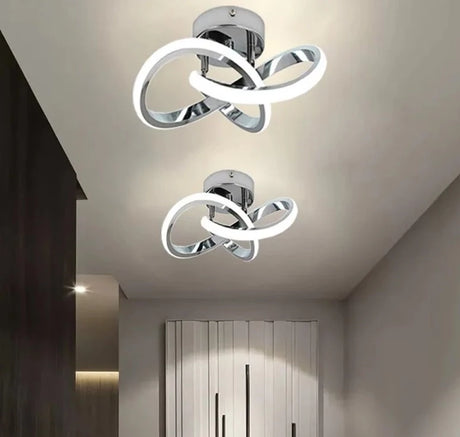 LED Strip Aisle Ceiling Lights Modern Minimalist Living Room Lamps For Balcony Entrance Staircase Home Decors Fixtures Led Luster