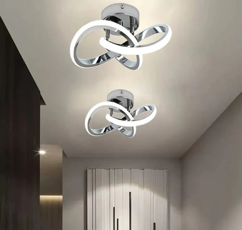 LED Strip Aisle Ceiling Lights Modern Minimalist Living Room Lamps For Balcony Entrance Staircase Home Decors Fixtures Led Luster