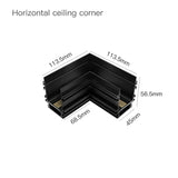 New Design Flood Spot Recessed Magnetic Track Light Led Line Lamp Magnet Rail Ceiling System Indoor Track Lights for Room