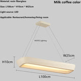 Minimalist Wabi Sabi Dining Room Rectangle Pendant Lights Coffee House Bar Bedroom Lamp Nordic New Style Dining Table Chandelier