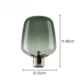 Nordic Creative Fashion Needle Tip Micro Cover Glass LED Desk Lamp Modern Living Room Study Bedroom Decoration Art Bedside Light