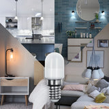 1–10 Pack E14 220V Mini LED Refrigerator & Cabinet Light Bulbs - Compact Night Light Spotlights