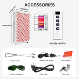 Red Light Therapy OEM/ODM 5 Wavelengths Pulse Model Full Body Use 300-3600W Infrared PDT Touch Screen LED Red Light Therapy Panel Device
