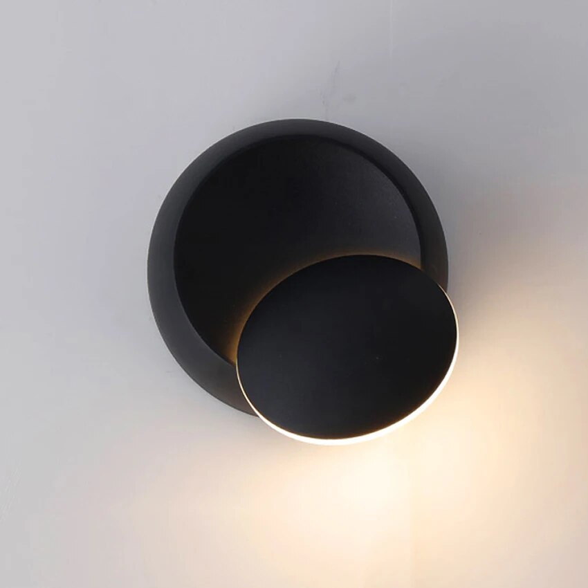 LED Wall Lamp 360 Degree Wall Lamp Bedside Living ROOM Aside Stairs Light Fixture Adjustable Wall Sconce Rotation Wall Lamp BL20