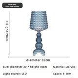 Italian Kartell living room floor lamp designer,artistic decoration,hollowed out internet famous ornament,ins style bedroom lamp