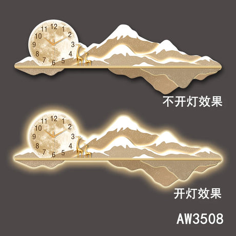 Living Room Wall Clocks Art Mural Luxury Led Big Size Aesthetic Wall Watch Minimalist Silent Reloj De Pared Home Decoration