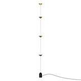 Luxury Gold Time Hourglass Floor Lamp & Pendant Light - Minimalist Neutral LED Ambient Light Fixture for Living Room Sofa & Bedside