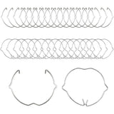 10/30PCS GU10 & MR16 Retaining Spring Rings Clasp Clips Downlight Spring Clamps Diameter 52MM LED Halogen Bulb Holders