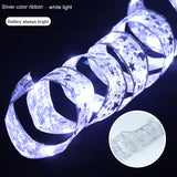 Ribbon Fairy Light Christmas Decoration Christmas Tree Ornaments For Home 2023 Xmas String Lights Navidad Natal New Year 2024