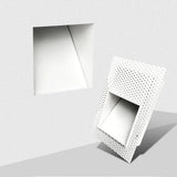 Indoor Frameless Step Lights 3W Motion Sensor LED Stair Stairway Hallway Lamp Embedded White Wall Modern Home Night Footlights
