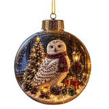 Glowing Christmas Snow Globe Christmas Decorations 2026 Xmas Tree Santa Christmas Bell Christmas Accessories Navidad Gifts