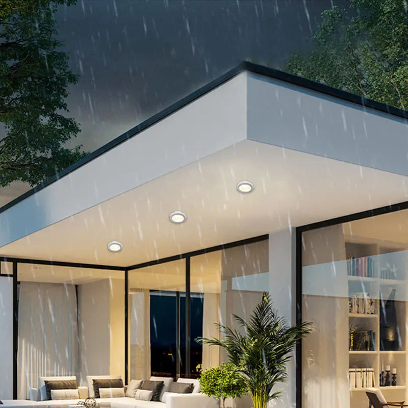 220V IP65 downlight waterproof DC12V LED ceiling light outdoor spotlights for recessed 3W 5W 12W High brightness lighting