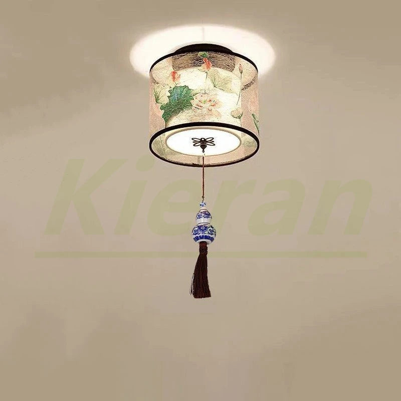 Modern Simple Lotus Bird LED Ceiling Lamp Living Room Bedroom Study Hotel KTV Bedside Ceiling Light Room Decoration Ceiling Lamp
