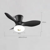 New Nordic bedroom fan light ultra-thin frequency conversion mute restaurant ceiling fan light children&#39;s room bedroom fan lamp