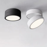 Ultra thin Surface Mounted Rotating Anti Glare Dimmable LED Downlight AC85-290V Ceiling Spotlight Lamp Indoor Lighting