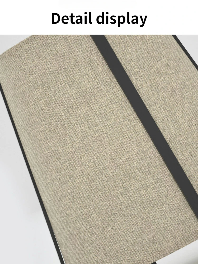 Japanese Style Quiet Wind Floor Lamp Chinese Modern Minimalist Living Room Bedroom Restaurant Fabric Retro Table Lamp Decoration