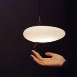 Nordic bedside Pebbles pendant lamp modern Touch Control Oval Pendant Light for hotel hall corridor cafe bar kitchen island lamp
