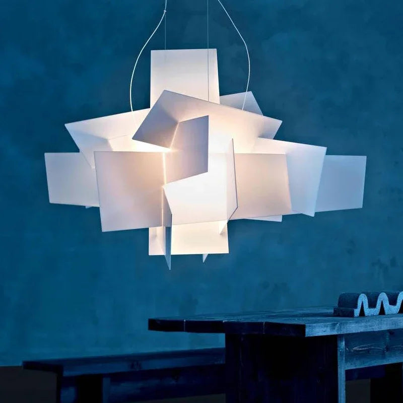 Classic Nordic Designers Stack Creative Acrylic Pendent Lamp Bedroom Dining Room Modern Minimalist Decorative Lighting Fixtures