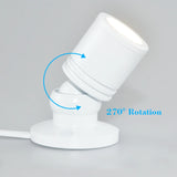 Led Spotlight Wine Cabinet Light Kitchen 2/4/6/8/10/12 Pack Lighting Kit Button Switch EU Plug for Jewelry Showcase Spot Lights