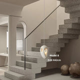 Japanese Wabi Sabi Style Resin Pendant Light Designer Style Homestay Hotel High-end Living Room Restaurant Pendant Light