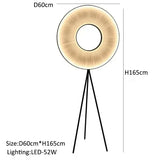 Nordic Led Floor Lamps Chandelier Desk Light Dining Living Study Room Bedroom Bedside Lamp Decoration Home Standing Luster Light