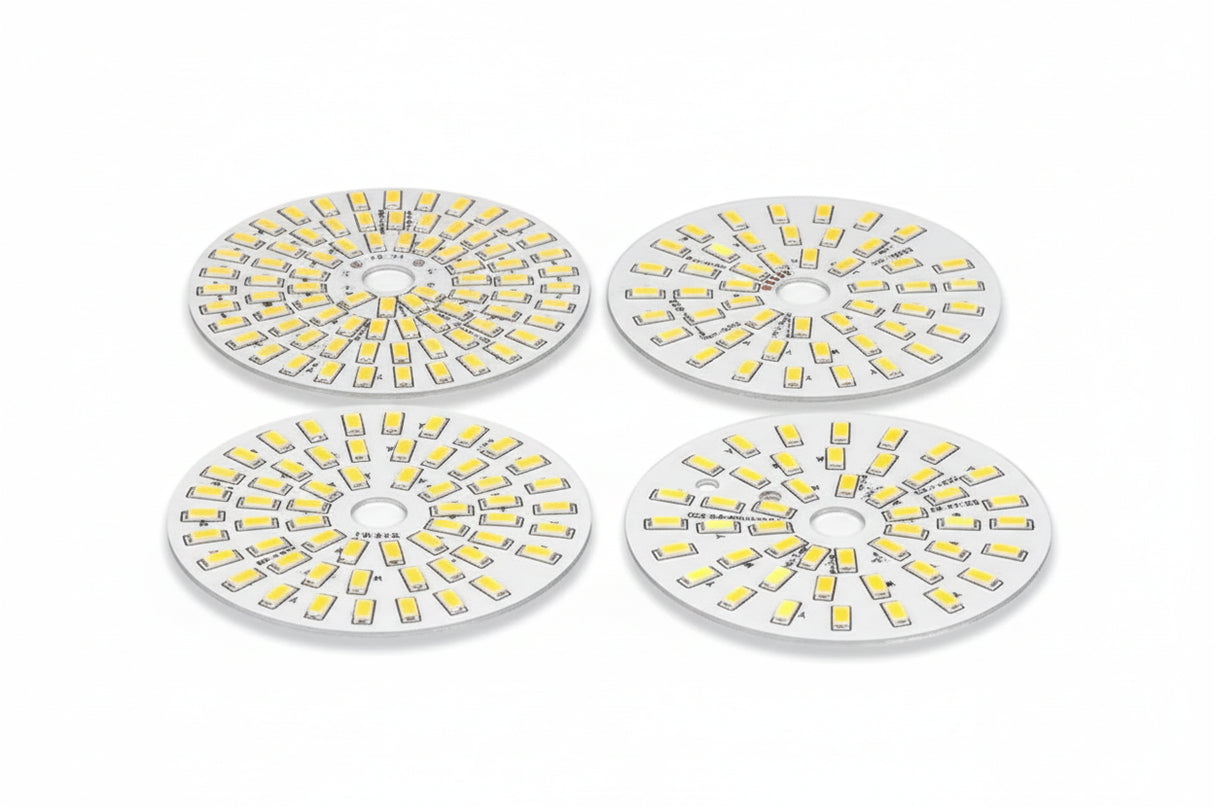 LED Bead Ceiling Lamp Renovation Lamp Board Circular Dual Color Dimming Bulb 3W 5W 7W 9W 12W 18W 24W Down Lamp SMD Light Source