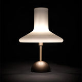 Modern Glass Hat Table Lamp Bedroom Bedside Living Room Study Office Hotel Designer Creativity Touch Charging Night Desk Lights