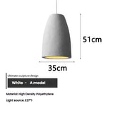 Nordic Designer Resin Chandeliers Living Room Dining Room Japanese Style Wabi Sabi Style Bedroom Loft Home Decor Pendant Lights