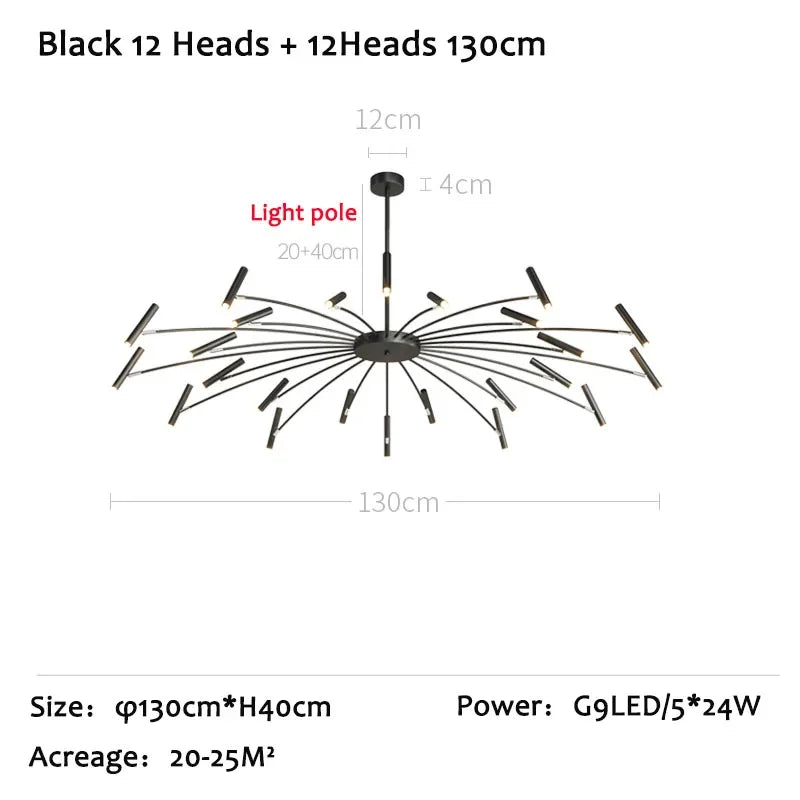 Living Room Lamps Modern Led Ceiling Chandelier Nordic Dining Room Bedroom Chandeliers 110V/220V Home Interior Hanghing Lighting