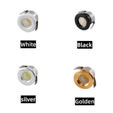 Mini Embedded Ceiling LED Downlight 3W Small Spotlight COB Downlight 110V-220V Dimmable Family Cabinet Light Living Room Hotel