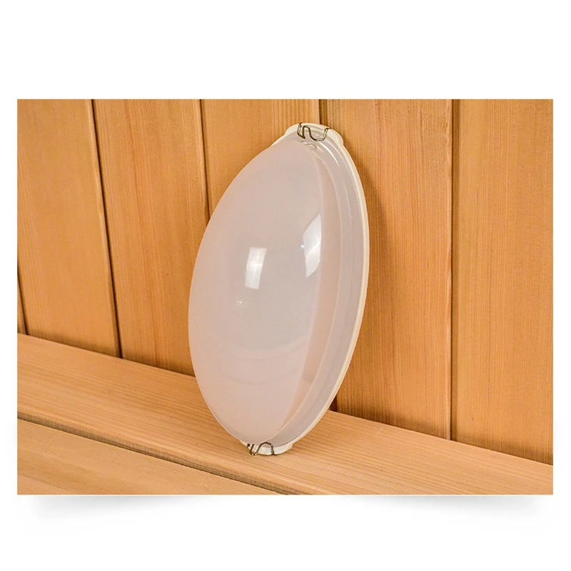New Portable Plastic Sauna Light Baby Shower Sauna Explosion-Proof Light Lamp Steam Room Anti-Fog Light For Bathroom Use