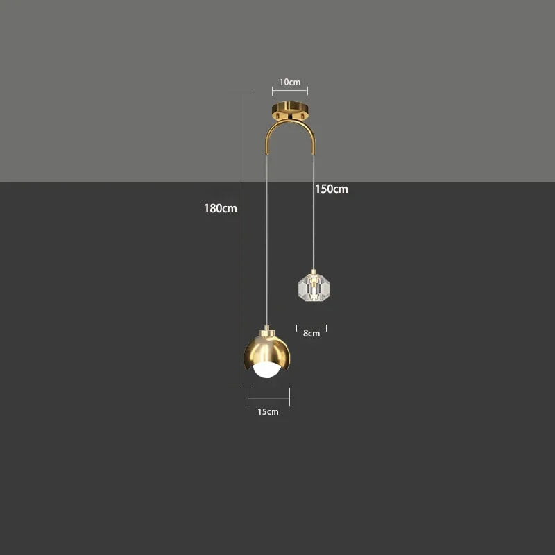 Nordic LED Pendant Lights Indoor Lighting Hanging Lamp Home Dining Tables Kitchen Bedside Living Room Decoration Modern Light