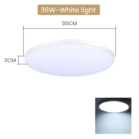 Moisture proof  LED Ceiling Light PIR Motion Sensor/Radar Sensor/Sound and Light Control Smart Home Lighting 20W36W Ceiling Lamp