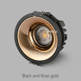 DC24V Constant Pressure Recessed LED Spotlight 5W 7W 9W 15W Round Ra93 Downlight for Tuya Zigbee BLE DALI DT8 Matter KNX System
