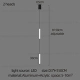 Long Chandelier Staircase Lamp Designer Modern Living Room Chandelier Nordic Indoor Villa Hall Long Line Penthouse Pendant Lamp