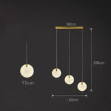 Nordic LED Marble Ceiling Chandelier Ceiling Lamps Pendant Lights for Attic Lobby Lighting Living Room Staircase  Home Decor