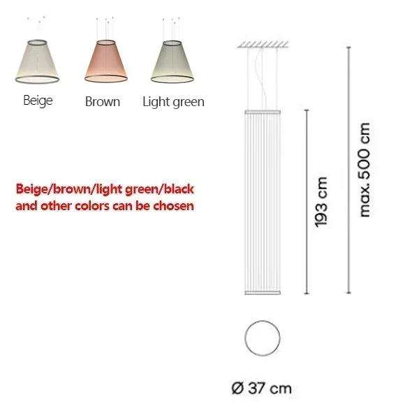 Nordic Lamp Designer Spanish Tassel Circle Chandelier Luxury Pendant Lamp Restaurant Villa Living Room Staircase Home Decor LED