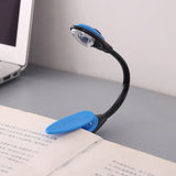 USB Rechargeable Reading Book Light With Detachable Flexible Clip Portable Lamp Kindle eBook Readers Night Light