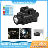 PL09 1600-Lumen Rechargeable Tactical Flashlight - Quick-Release Picatinny Rail Mount
