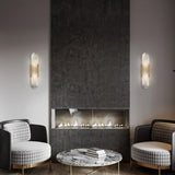 Modern Wall Light Minimalist Luxury Marble Sconce New Nordic Living Room Villa TV Background Bedroom Bedside Mirror Decors Lamps