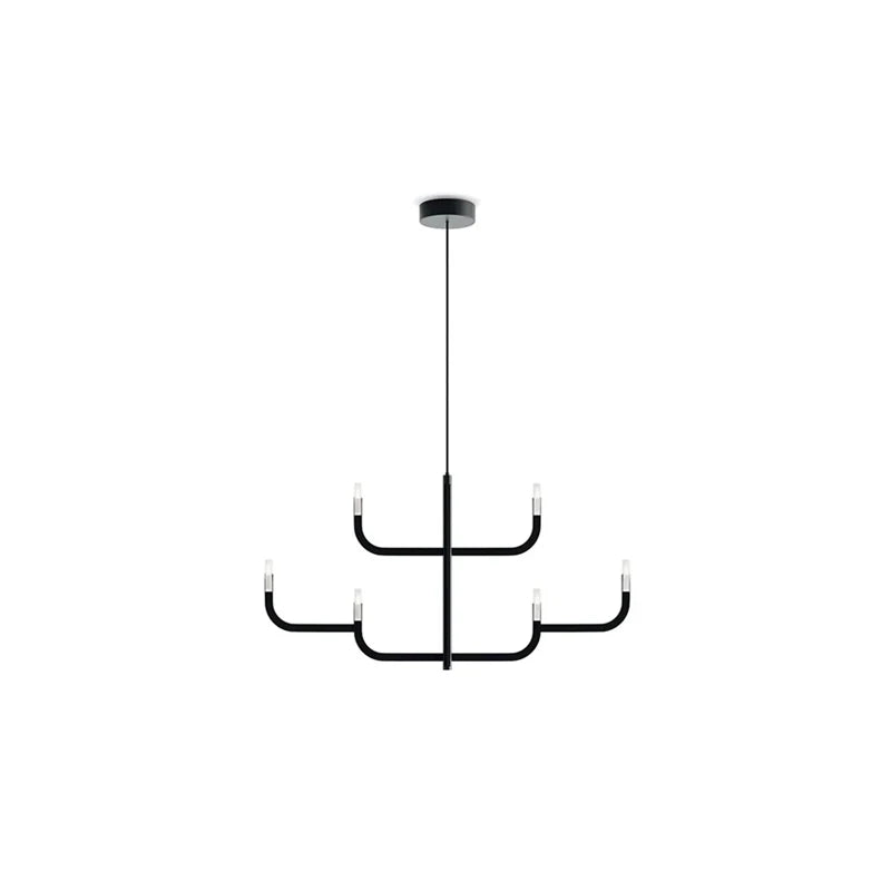 Italian Tree Gold Black Chrome Dimmable LED 2026 Pendant Light Suspension Luminaire Lampen Hanging Lamp For Foyer Dinning Room